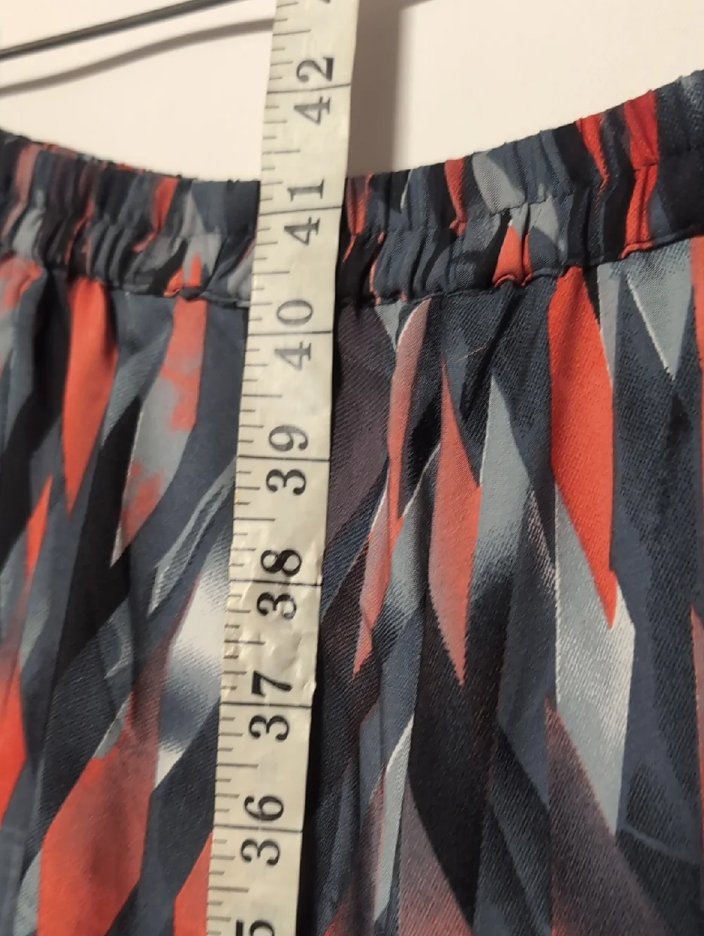 Mix Nouveau Tri-Colored Diamond Pattern Maxi Skirt - Picture 7 of 8